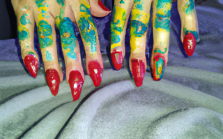 Kreativ Neglekunst: Mønstre Og Farver Til Det Kreative Udsmykning
